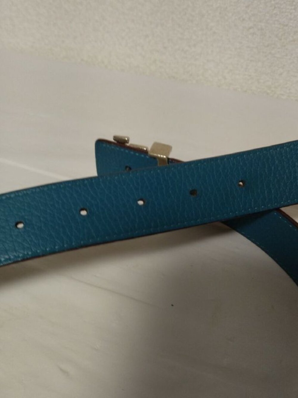 Louis Vuitton Ceinture Initial Reversible Blue Belt - Picture 6 of 9